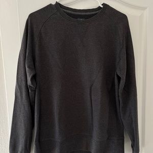 Myles Apparel Men's Everyday Crew Sweatshirt (Charcoal Granite Gray) - Medium